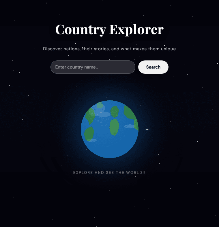CountryScope website screenshot