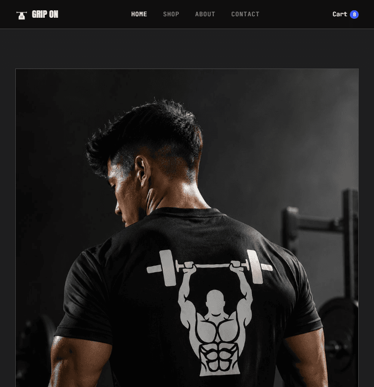 Grip On website screenshot
